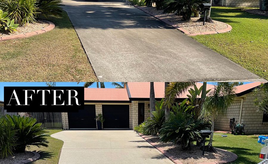 High Pressure Driveway Washing & Cleaning