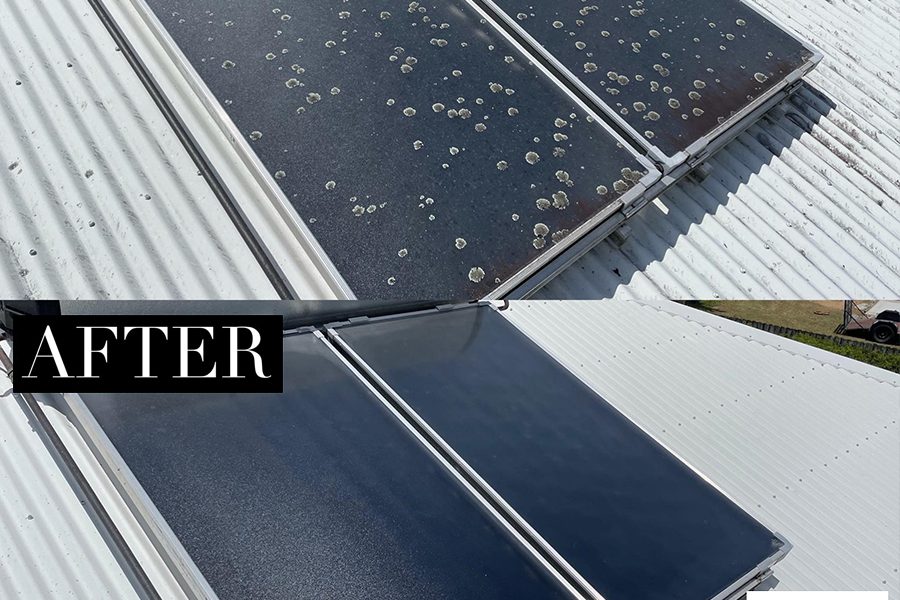 Solar Panel Cleaning & Washing